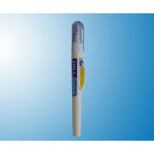 Correcteur de correction de liquide Fournisseur Stylo de correction de fluide de correction de pointe en plastique